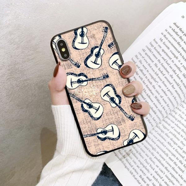 Free - Guitar Music iPhone Case