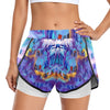 Piano Keys Purple Sports Shorts