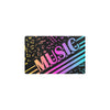 Rainbow MUSIC Kitchen Mat 28"x17"