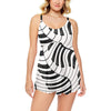 Piano Keys Swim Dress