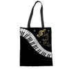 Piano Keys Music Notes Handbags
