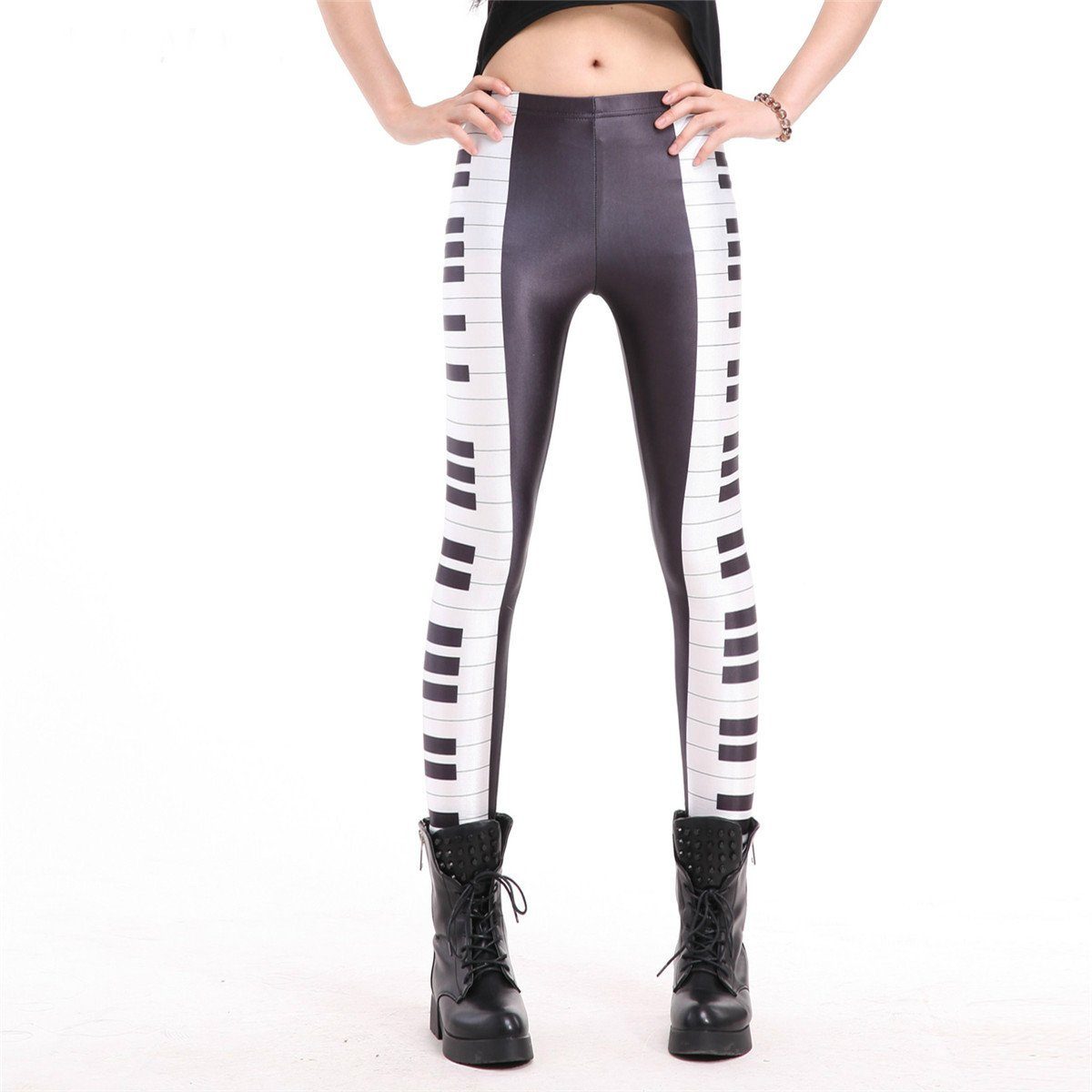 Piano Keys Leggings - { shop_name }} - Review