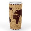 World Map Music Notes Tumbler