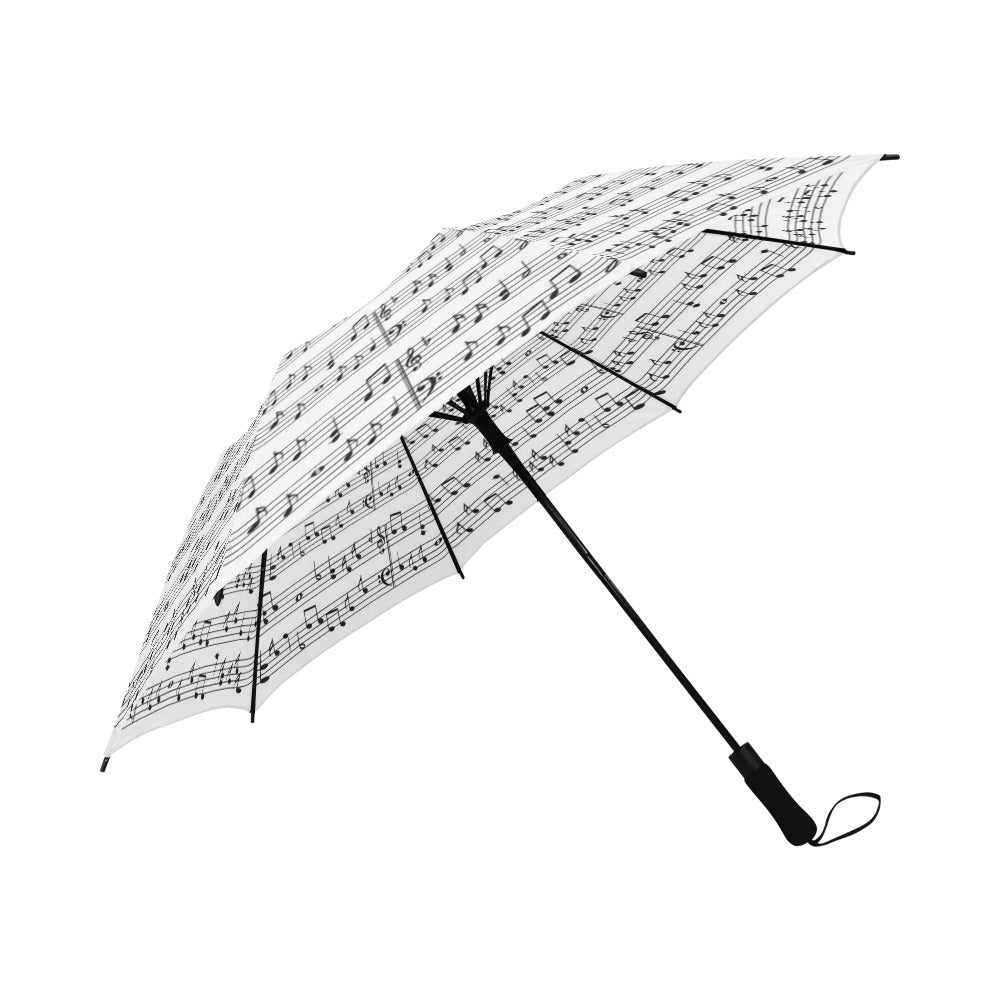 Music Sheet Foldable Umbrella