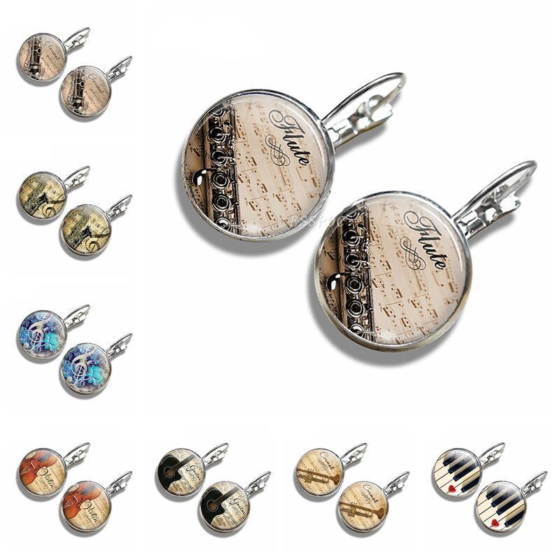 Free - Vintage Music Instruments Earrings