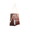 Saxophone Leather Tote Bag