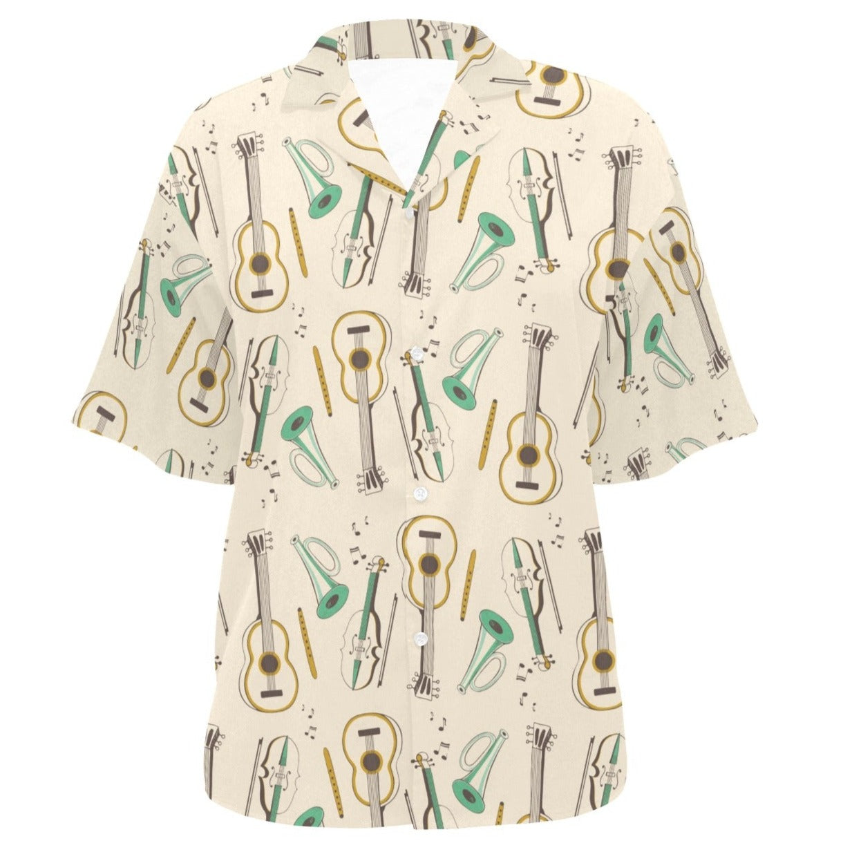 Music Instruments Hawaiian Shirt