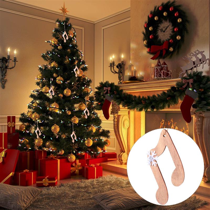 Music Notes Christmas Tree Hanging Decor