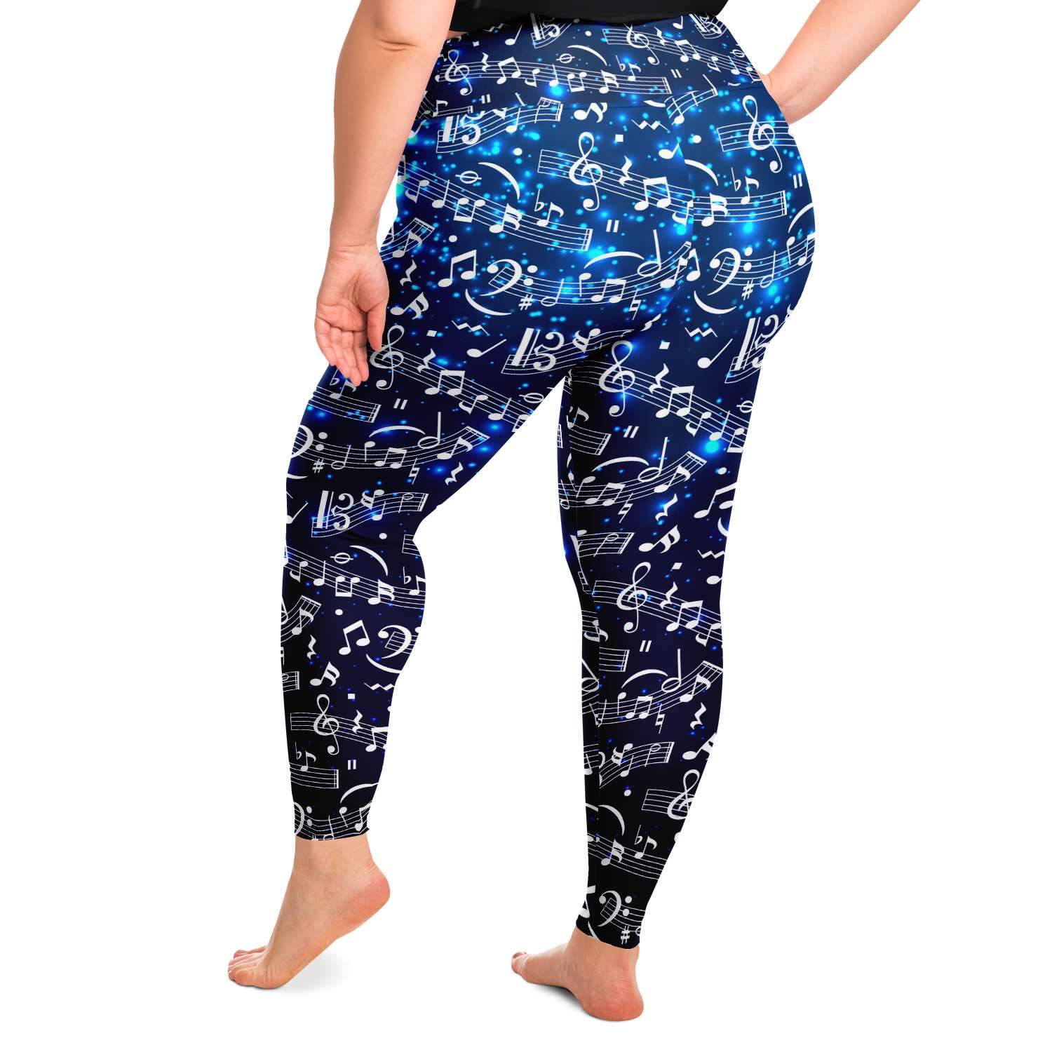 Music Plus Size Leggings