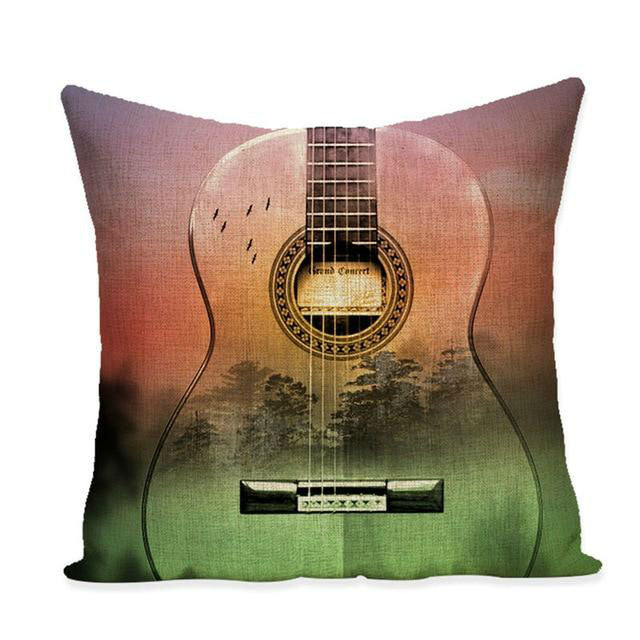Free - Music Guitar Saxophone Pillowcases
