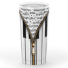 Piano And Music Zip Tumbler