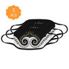 Piano Keys Art Musical Notes Mask