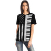 Piano American Flag T-Shirt