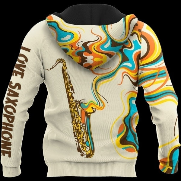 Love Saxophone Hoodie/Sweatshirt
