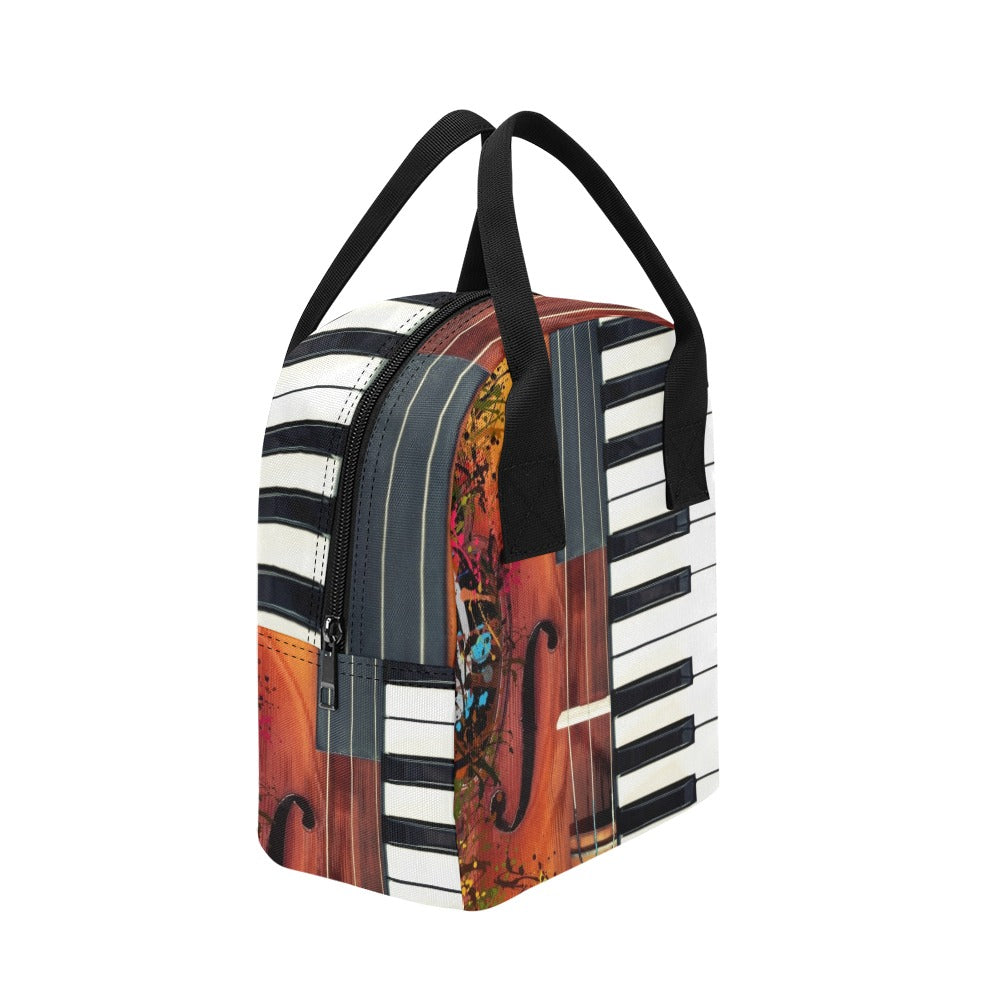 Violin Piano Keys Lunch Bag - { shop_name }} - Review