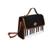 Piano Keys Waterproof Canvas Bag