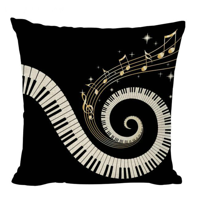Music Series Cushion Cover - Collections