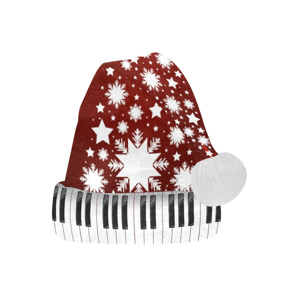 Piano Christmas Santa Hat