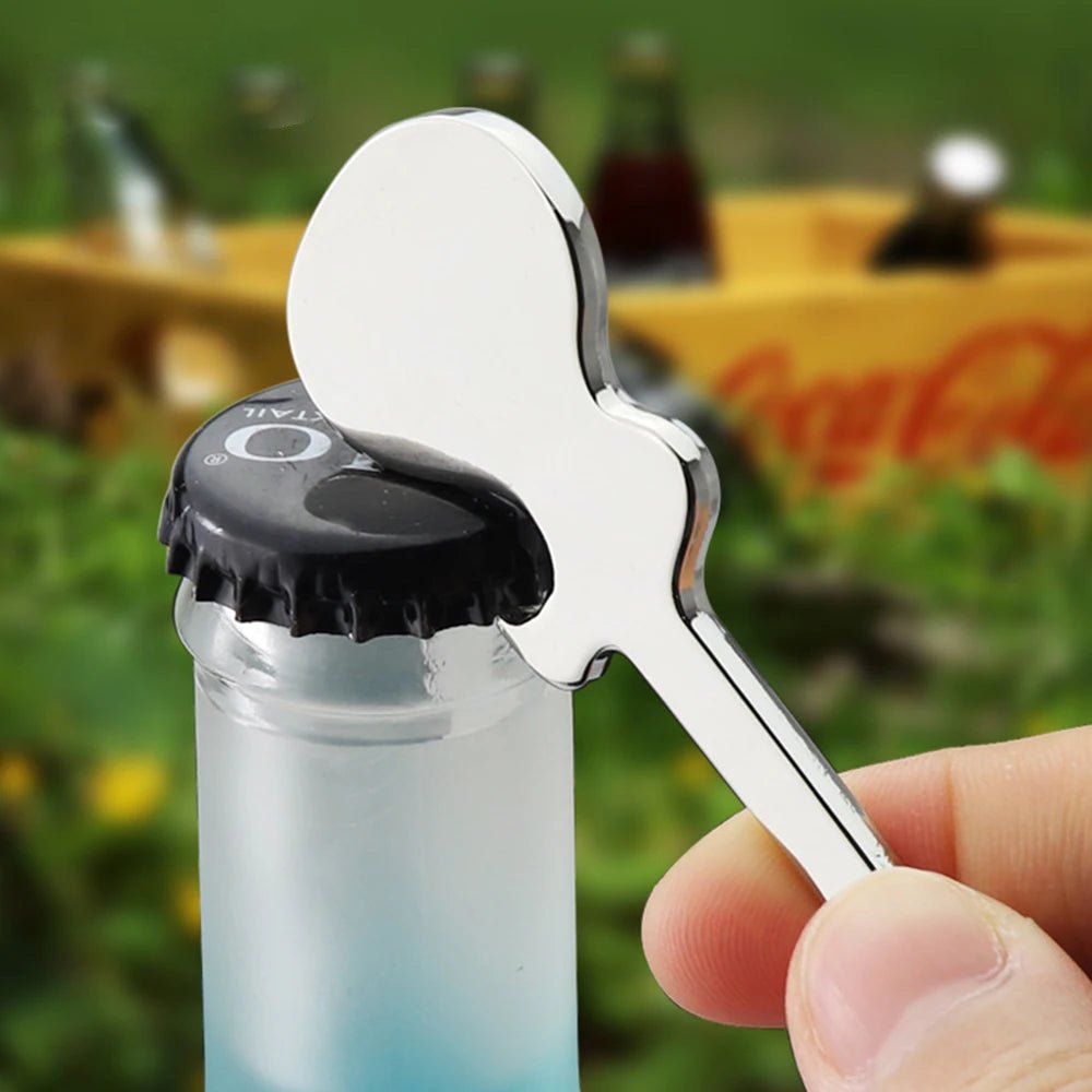 Guitar Bottle Opener Keychain