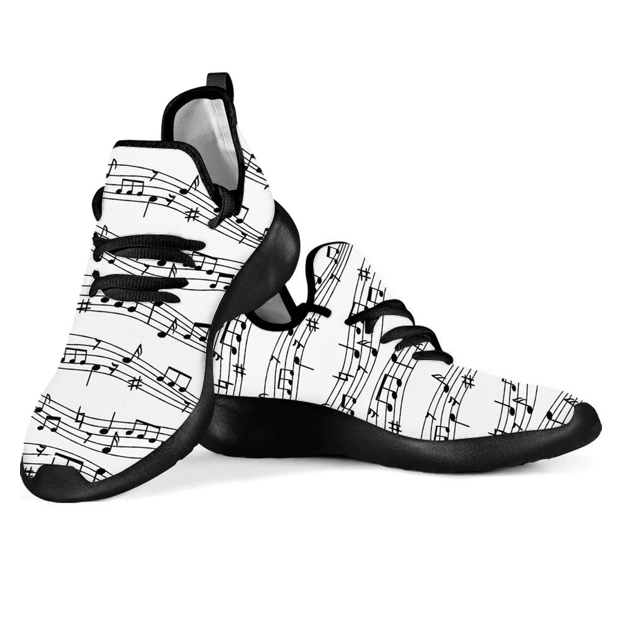 Sheet Music Notes Sneakers