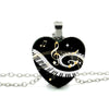 Free - Piano Heart Necklace - Artistic Pod Review