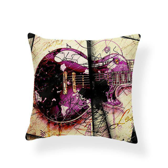 Guitar & Piano Cushion Covers