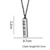 Piano Keyboard Necklace