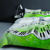 Music Green Bedding Set