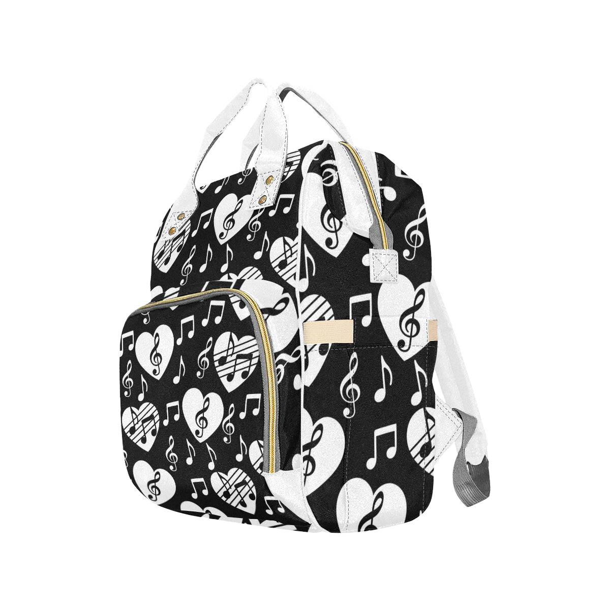 Music Notes Heart Backpack - { shop_name }} - Review