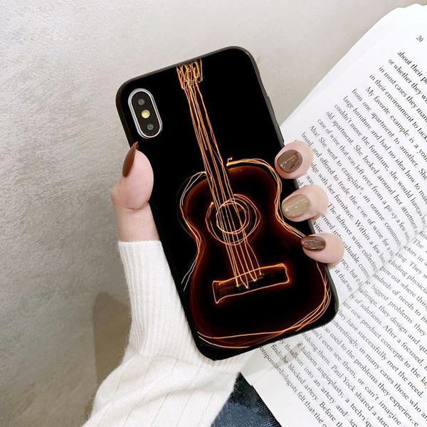 Free - Guitar Music iPhone Case