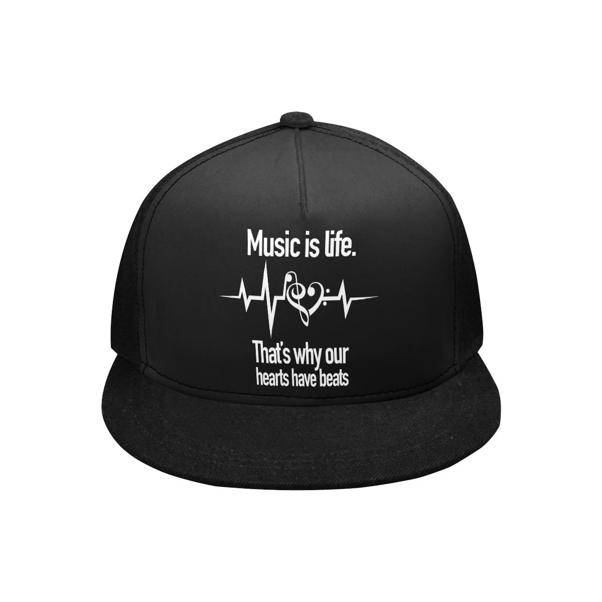 Music is life Snapback Hat