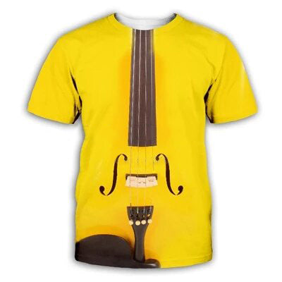 Guitar/Violin Music T-Shirt