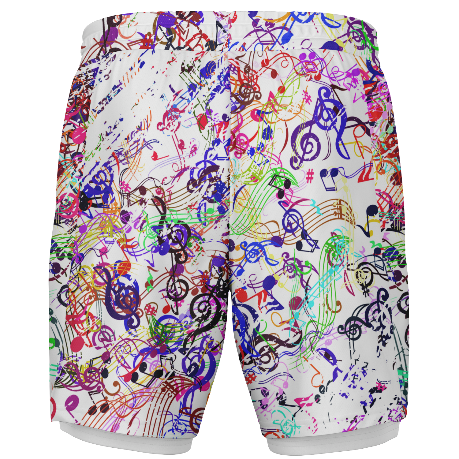 Colorful Music 2-In-1 Shorts