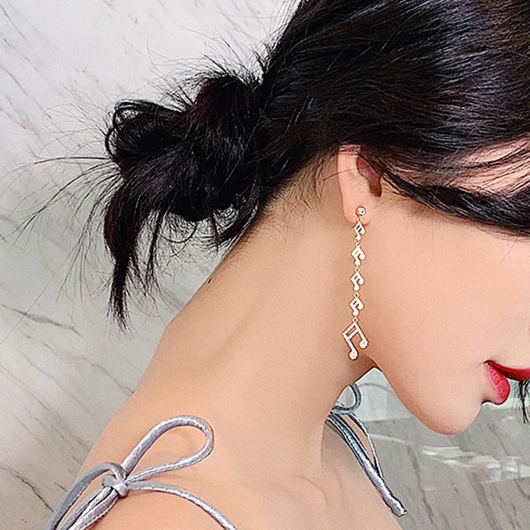 Creative Music Notes Earrings/Bracelet