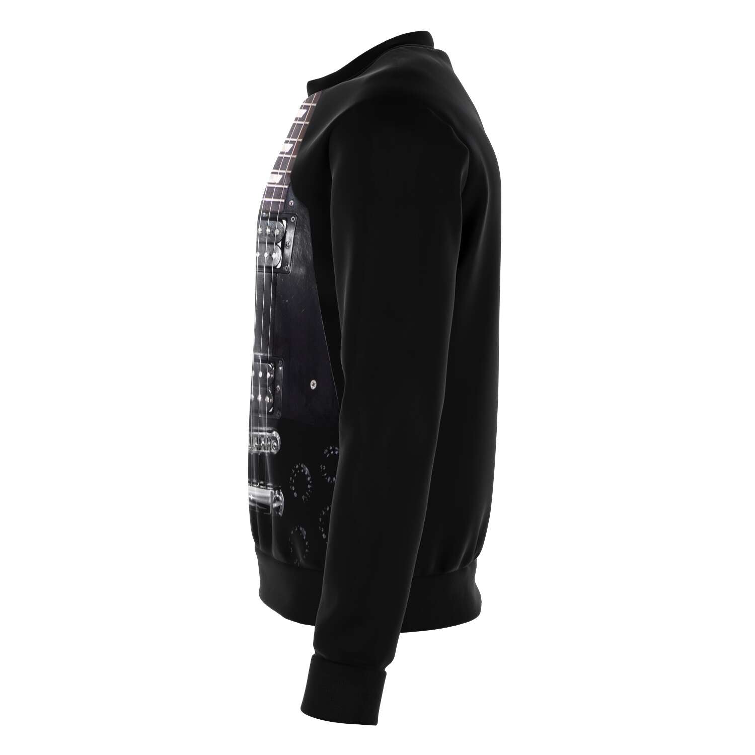 Black Electric Guitar Sweatshirt