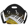 Piano Music Notes Neoprene Lunch Bag