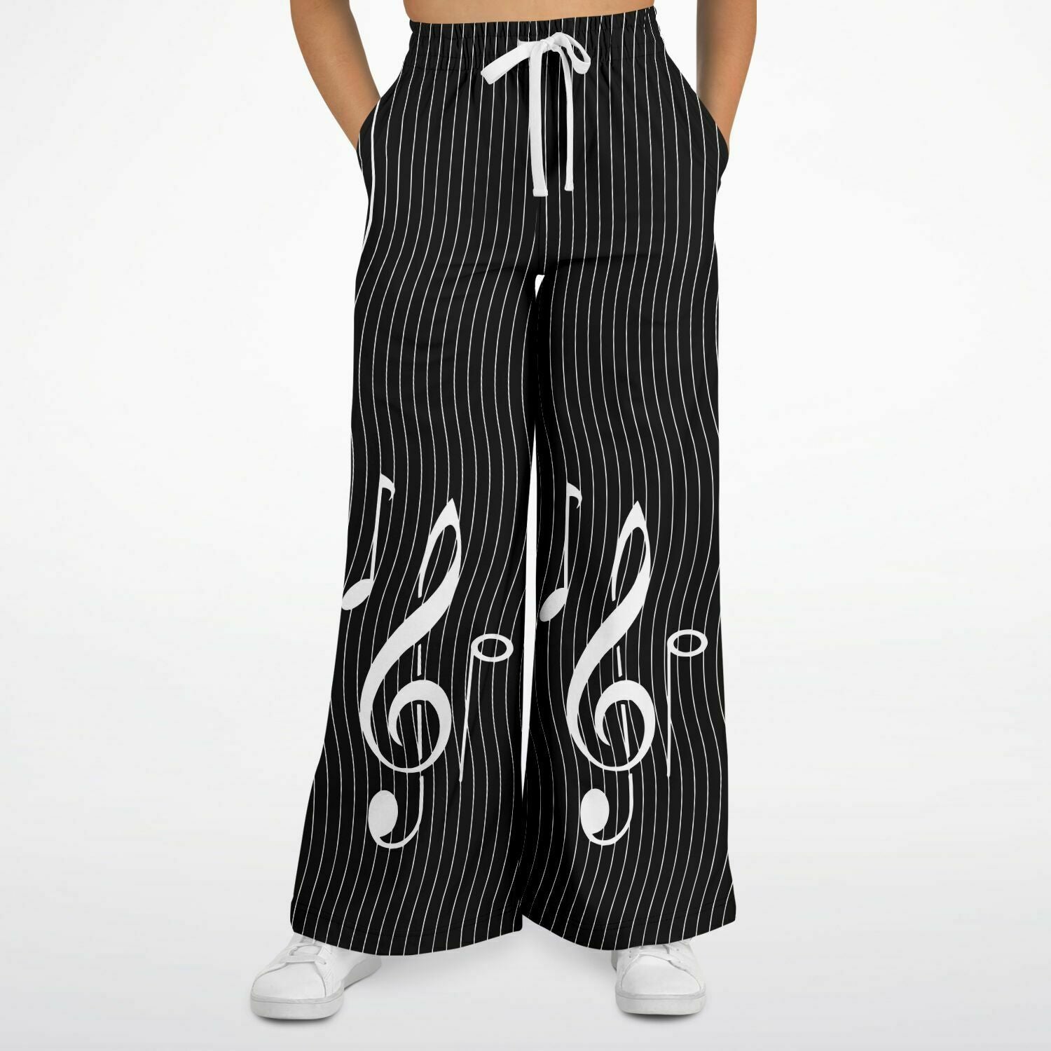 Music Notes Line Flare Jogger