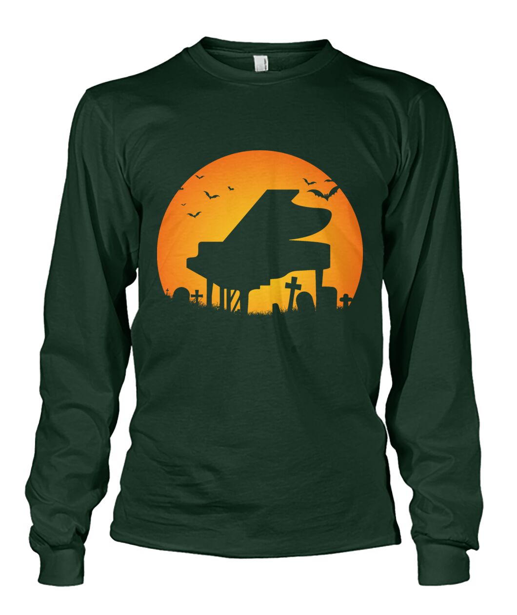 Grand Piano Halloween T-Shirt