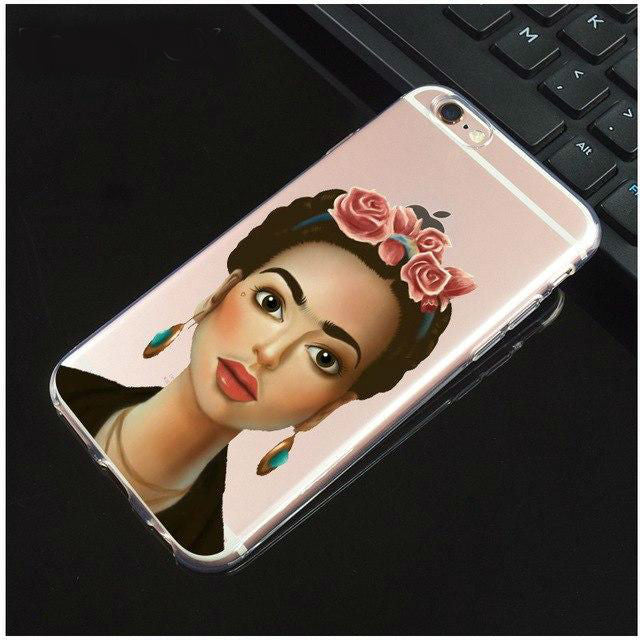 Frida Kahlo Fitted iPhone Cases