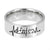 Music Heart Stainless Steel Ring