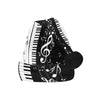 Piano Music Notes Santa Hat