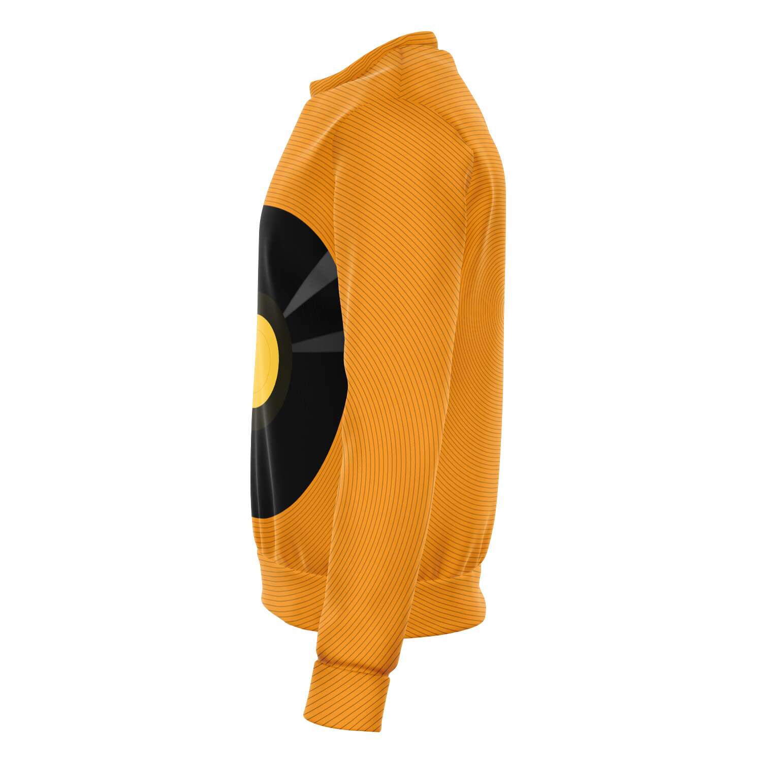 Vinyl Record Yellow Sweatshirt