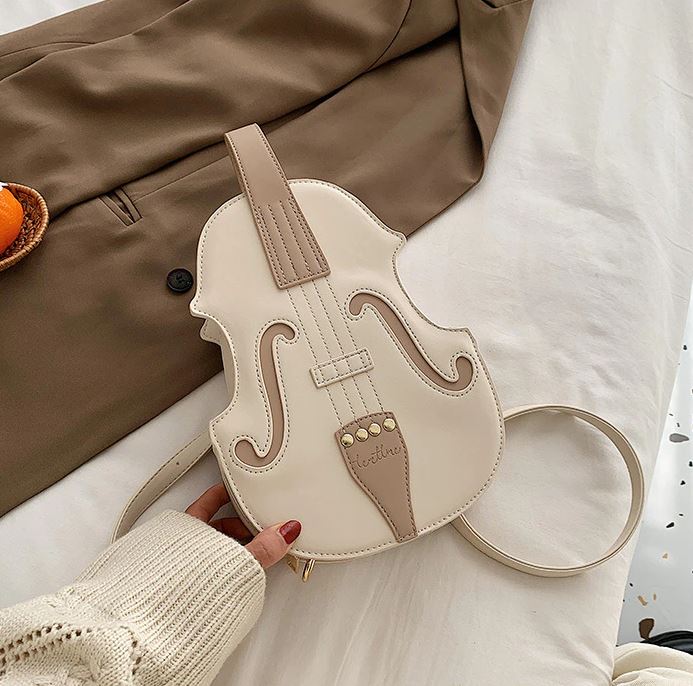 Vintage Violin Shoulder Bag
