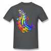 Music Note Rainbow Colors T-shirt