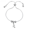 Free - Silver Music Note Chain Bracelet