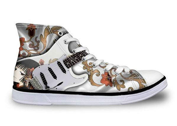 Music Note Flat Sneakers