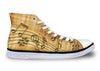Music Note Flat Sneakers