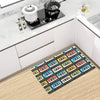 Colorful Cassette Kitchen Mat 28"x17"