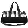 Piano Keys Black Travel Bag