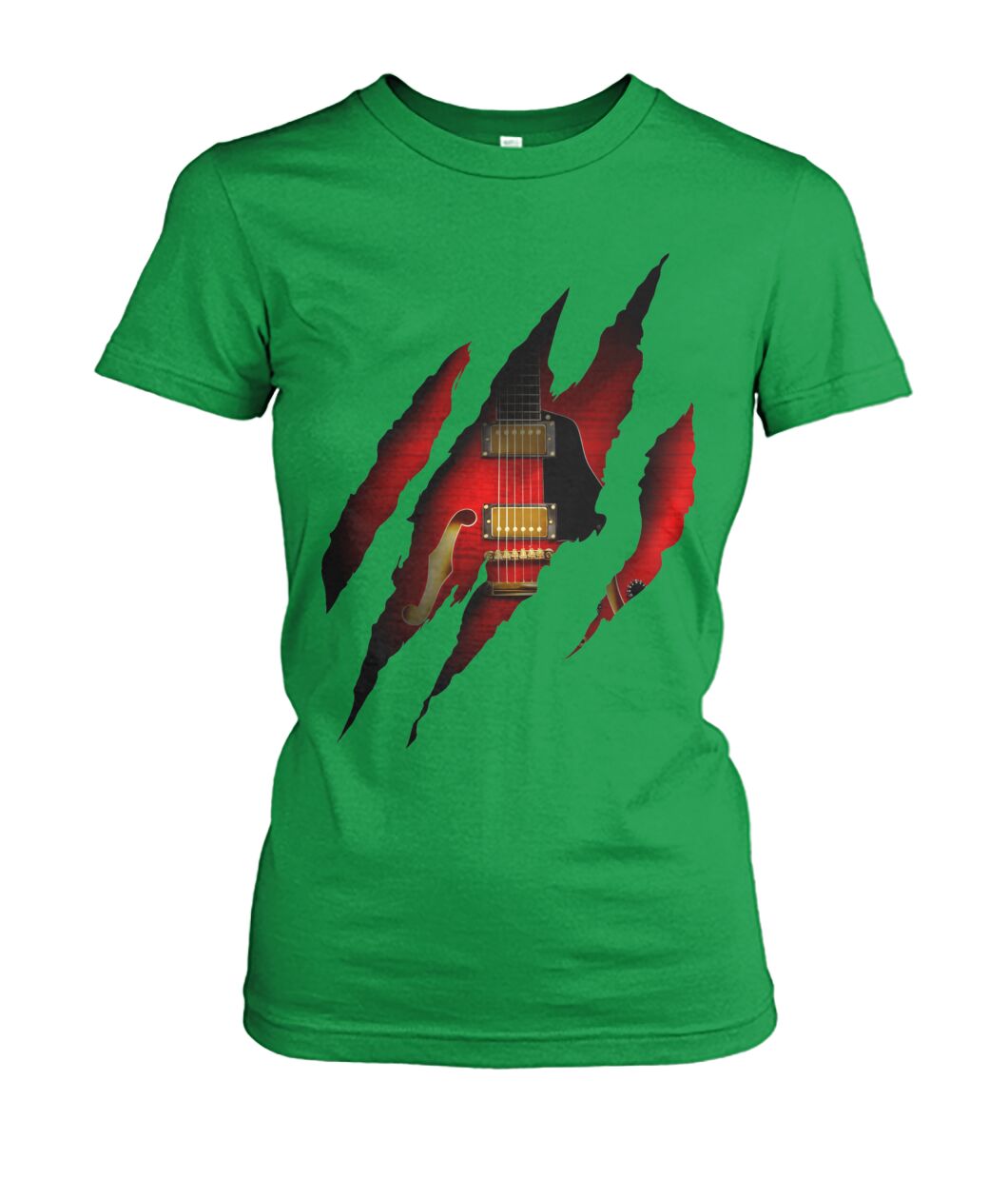 Guitar Women's Crew Tee